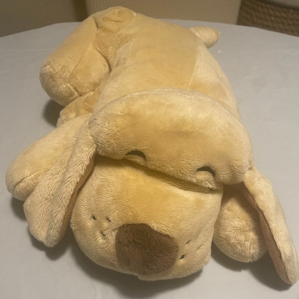 Huggie Pup Dog Toy with Heartbeat and Heat Pack